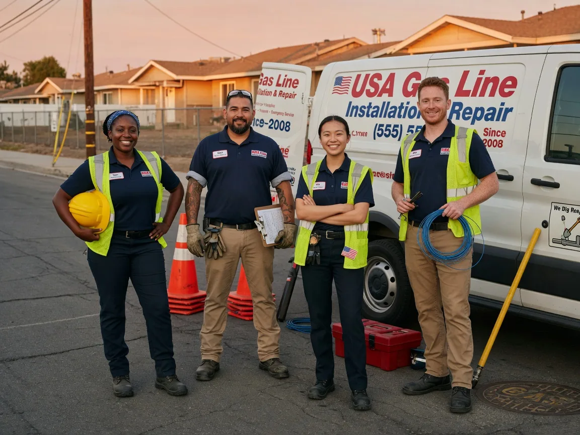 Gas Line Installation company in Antelope, CA